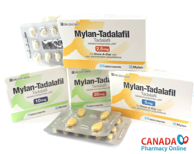 Tadalafil mylan 2.5 mg