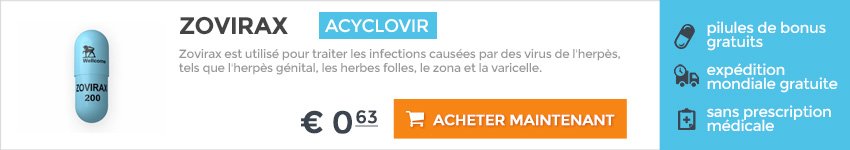 Zovirax Crème Acheter