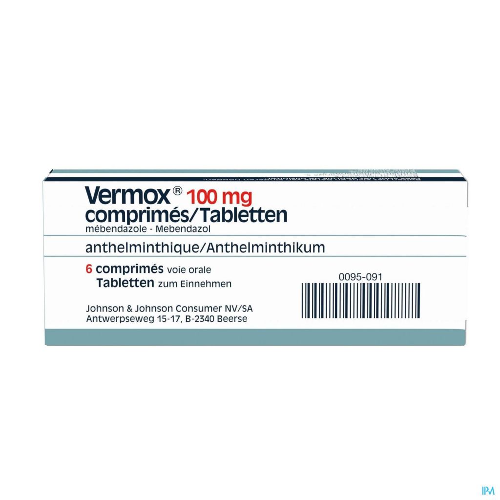 Mebendazole france