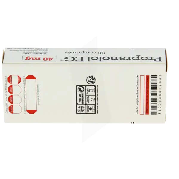 Propranolol 40 Generique