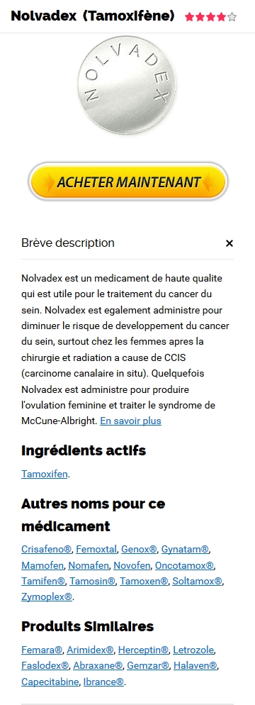 Achat de tamoxifène