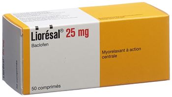 Baclofène 25mg