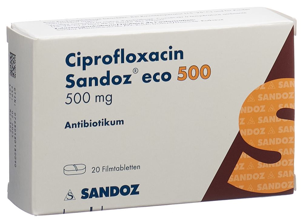 Ciprofloxacin 500 mg vidal