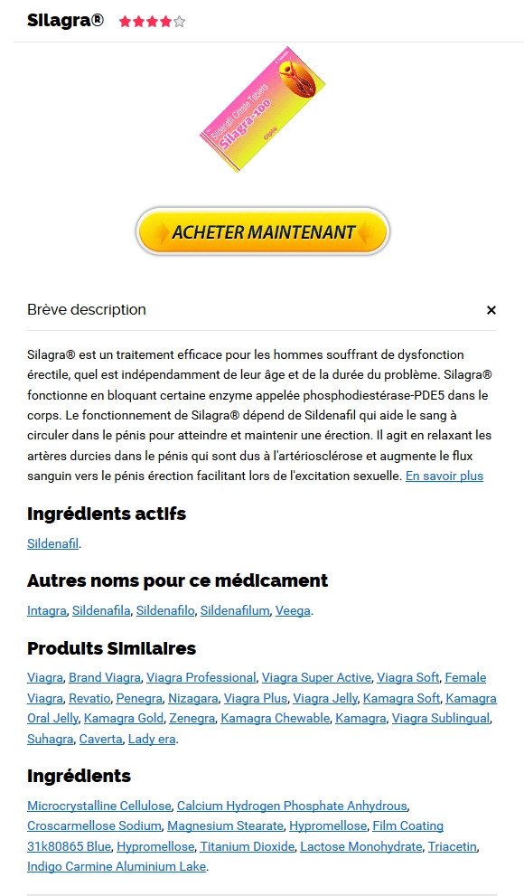 Silagra acheter sans ordonnance
