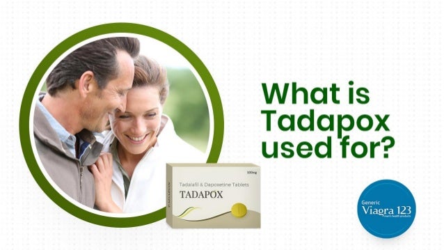 Tadapox 20 mg tadalafil 60mg dapoxetine