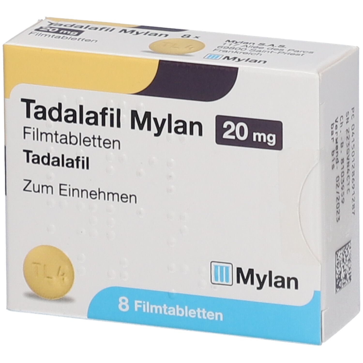 Prix Tadalafil Mylan 20 Mg