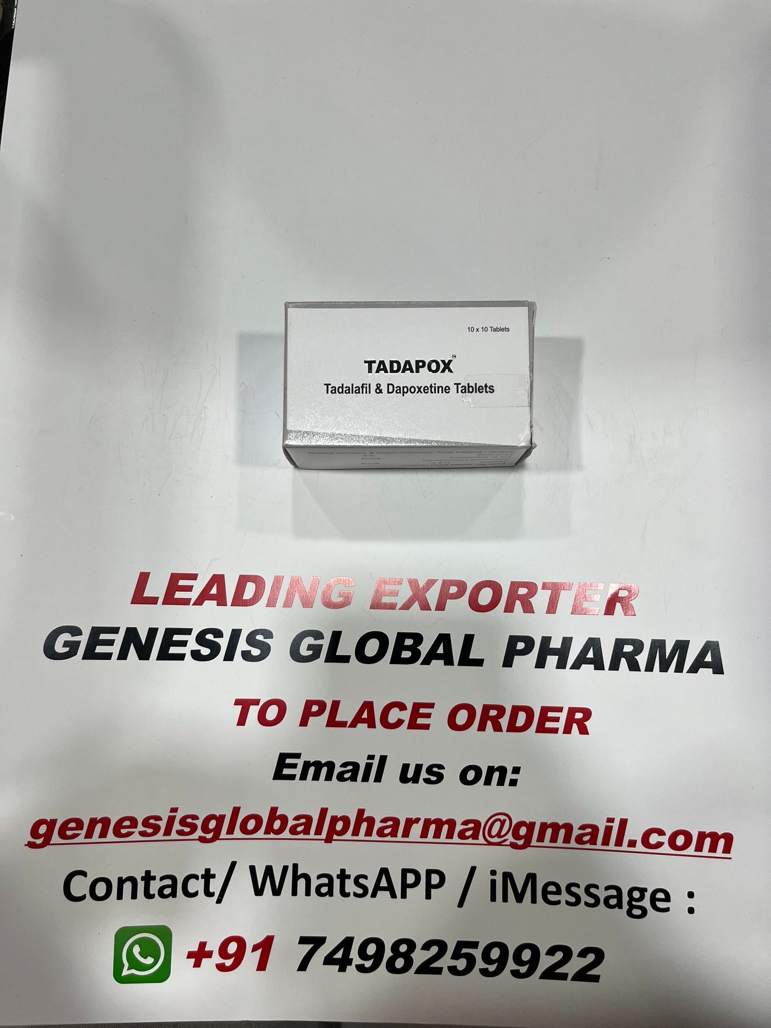 Tadalafil Dapoxetine 40mg/60mg