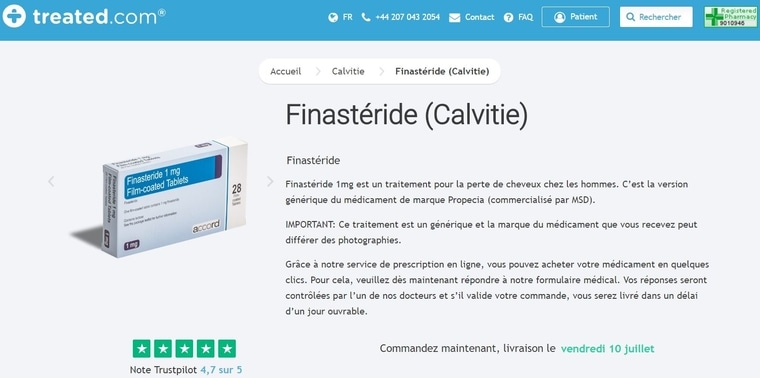Finastéride où acheter