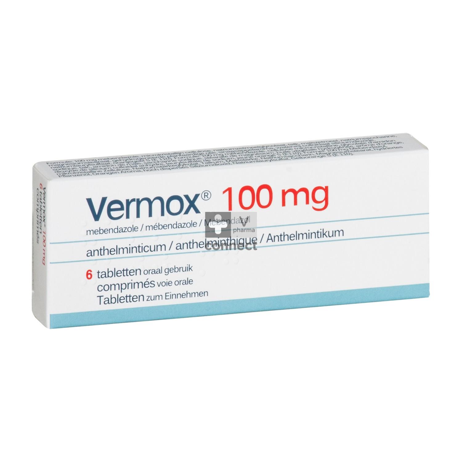 vermox 500 prix
