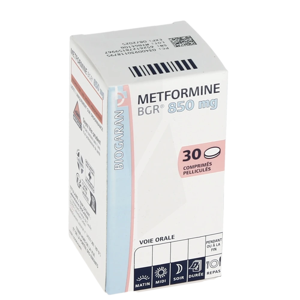 Metformine nom générique