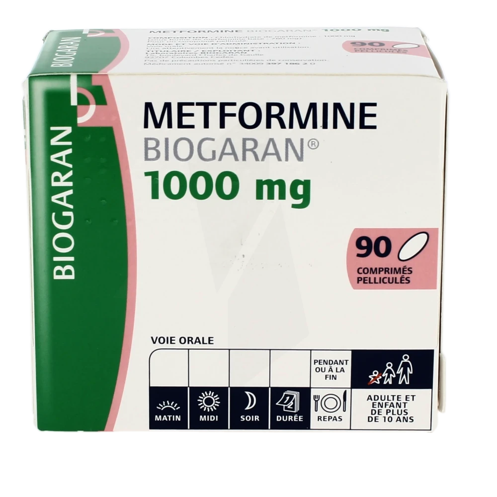 Metformine Nom Générique