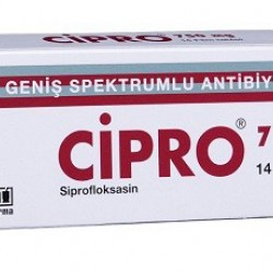 Cipro 750 mg siprofloksasin