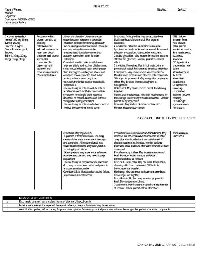 propranolol 10 mg 1mg