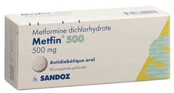 Metformine 500 générique