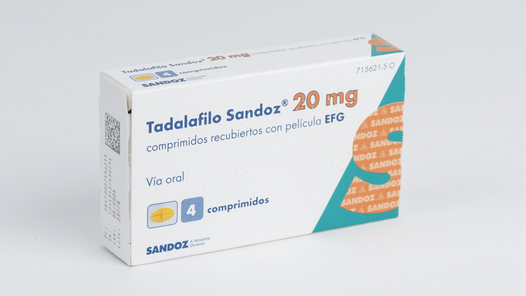 Tadalafil 20 mg sandoz