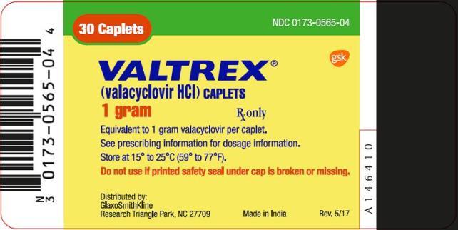 Valacyclovir pilules