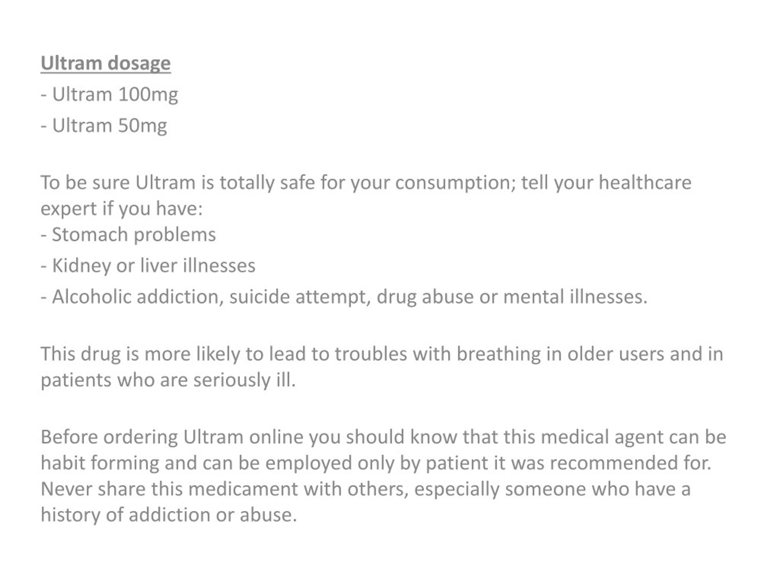 Ultram 50mg