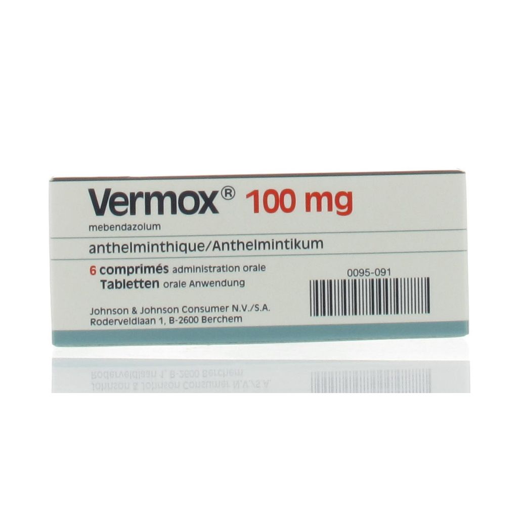 Vermox 500 mg prix