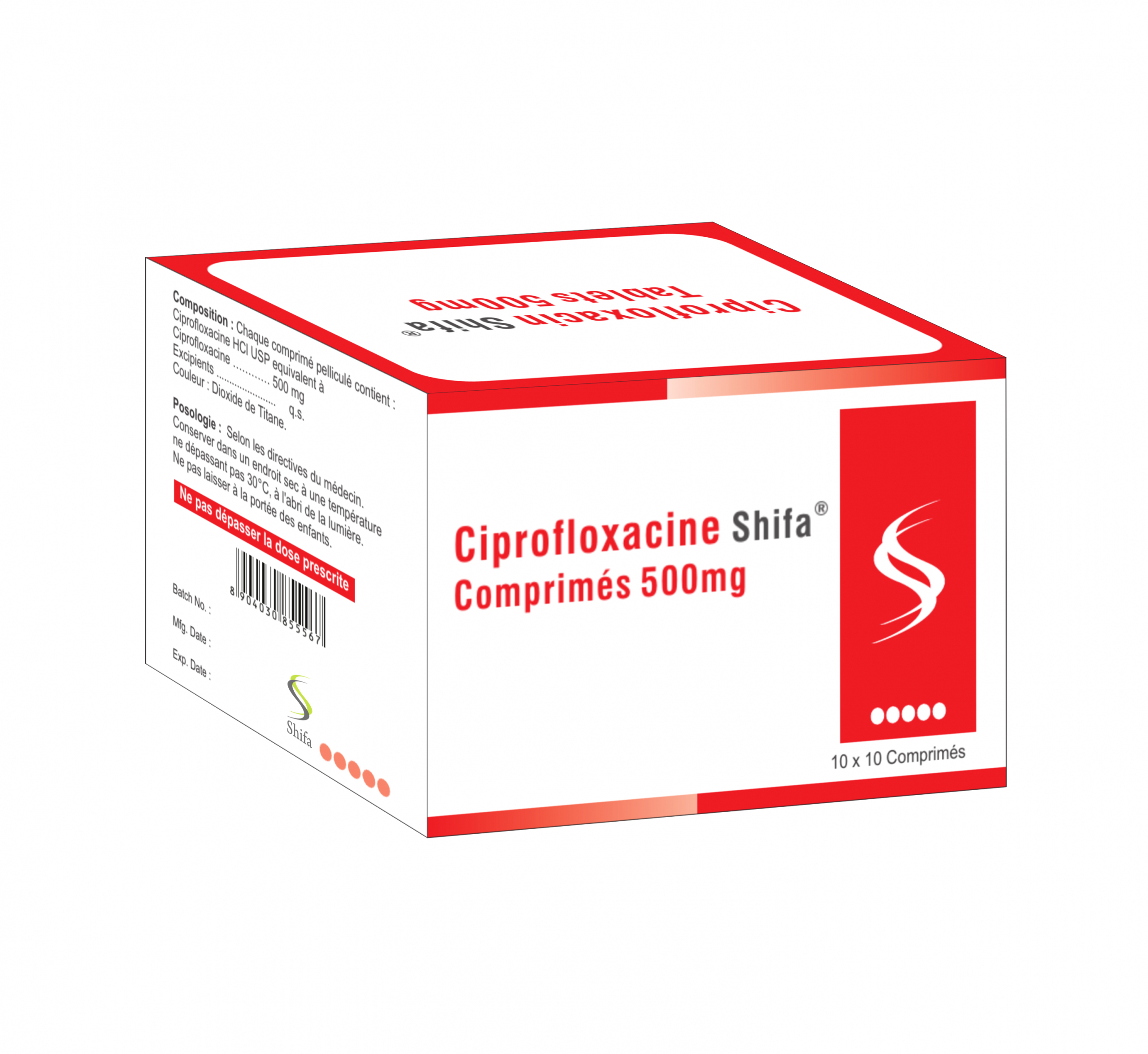 Jamp Ciprofloxacin 500mg