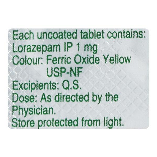 prix lorazepam 1mg