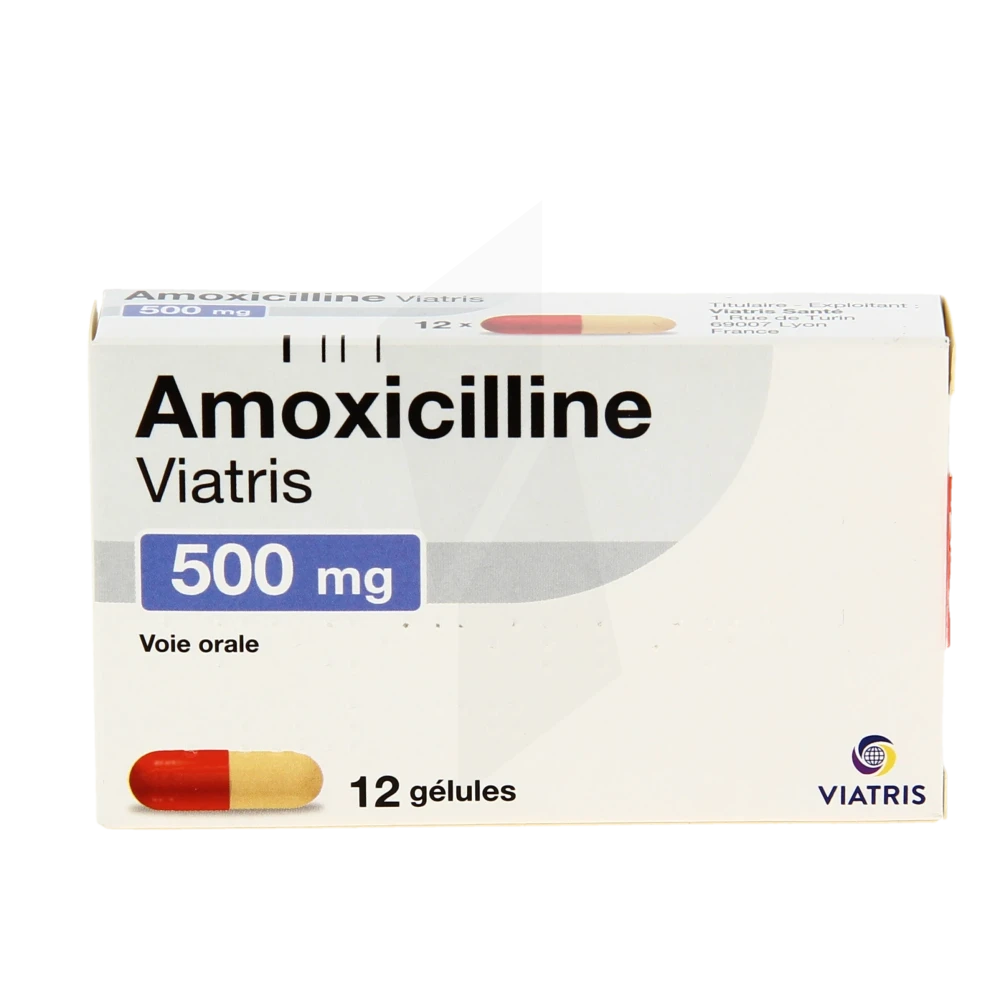 amoxicilline 500 mg sans ordonnance