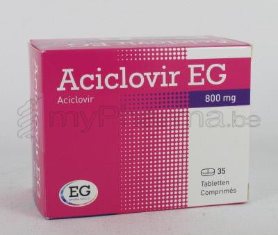 Aciclovir 800 Prix Belgique