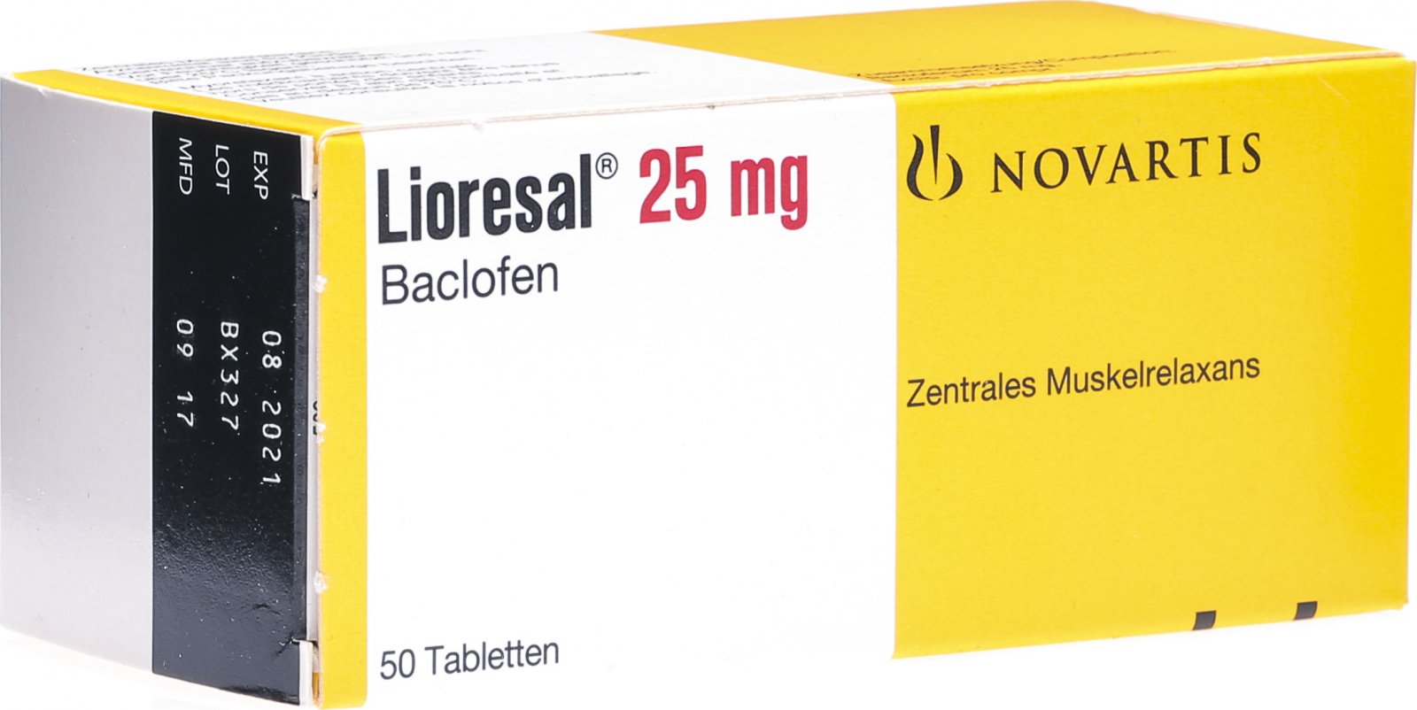 baclofène 25mg