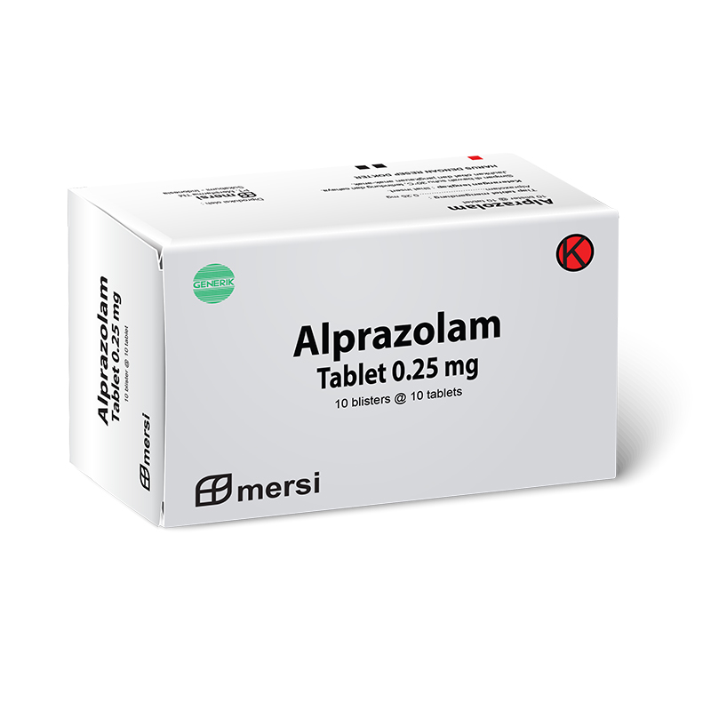 Alprazolam 0.25mg