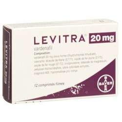 Levitra 20mg prix en pharmacie en france
