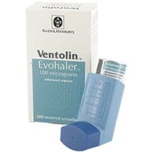 Ventoline salbutamol prix