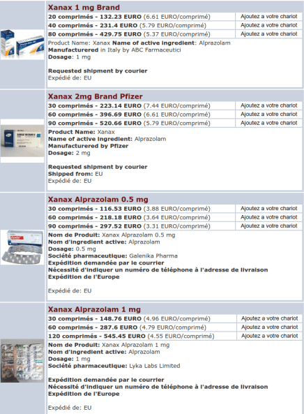 Alprazolam Acheter