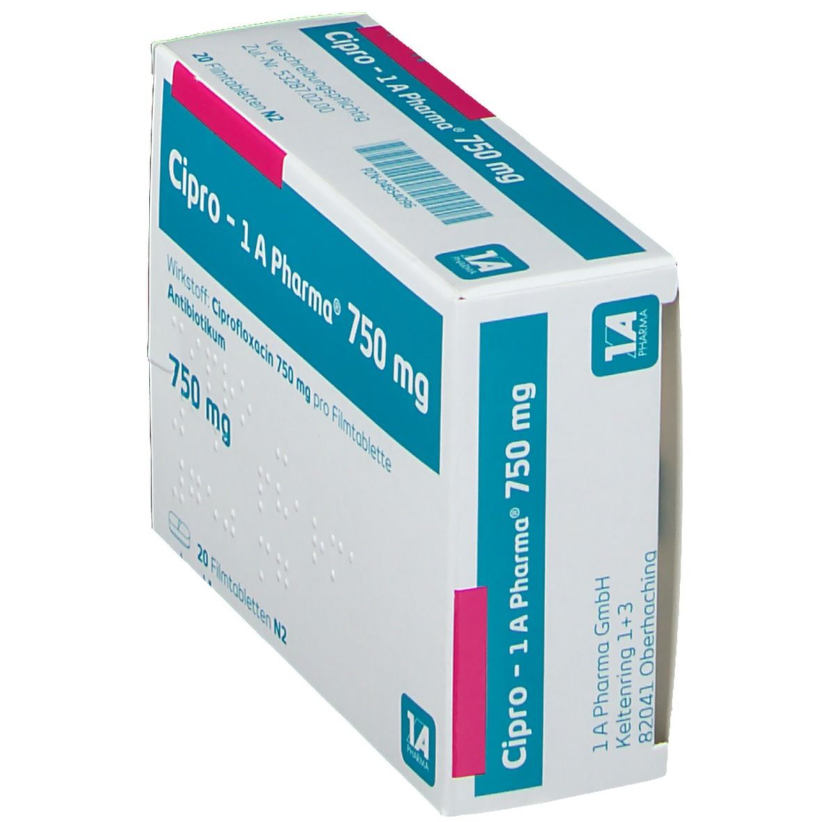 cipro 750 mg siprofloksasin