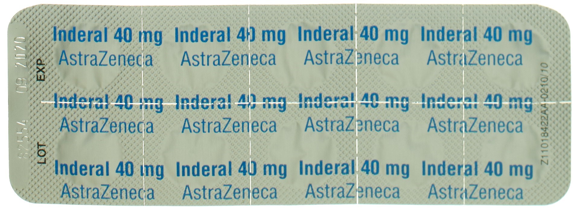 Inderal De 40 Mg