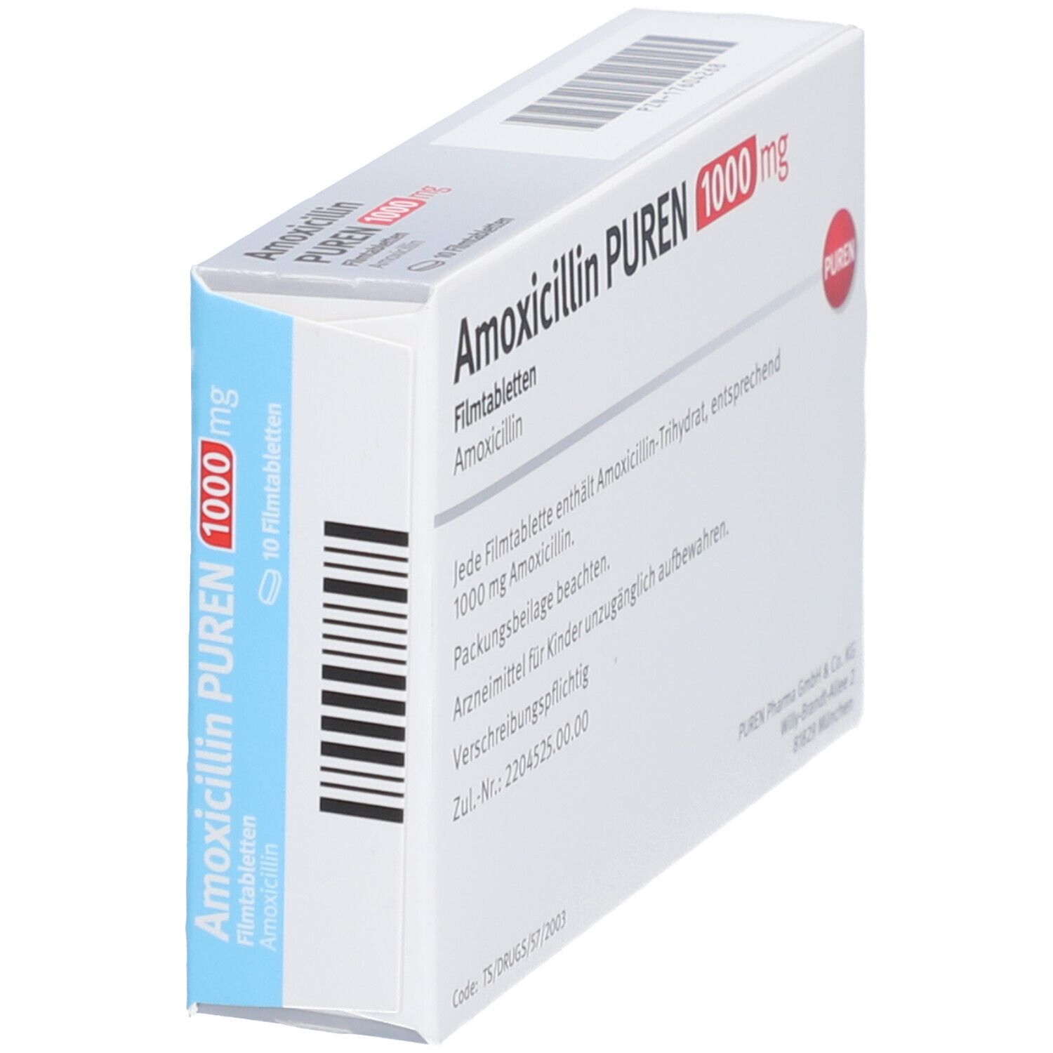 Amoxicillin 1000 Mg Verpackungsgrößen
