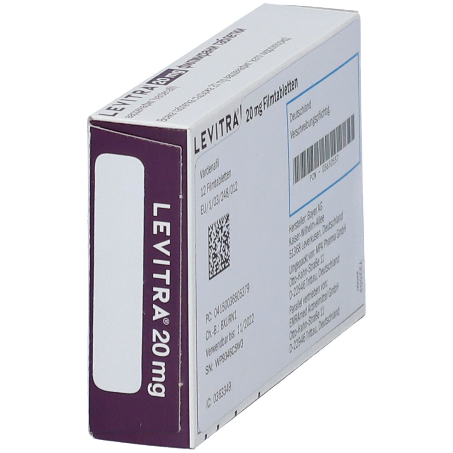 Generique Levitra 20 Mg