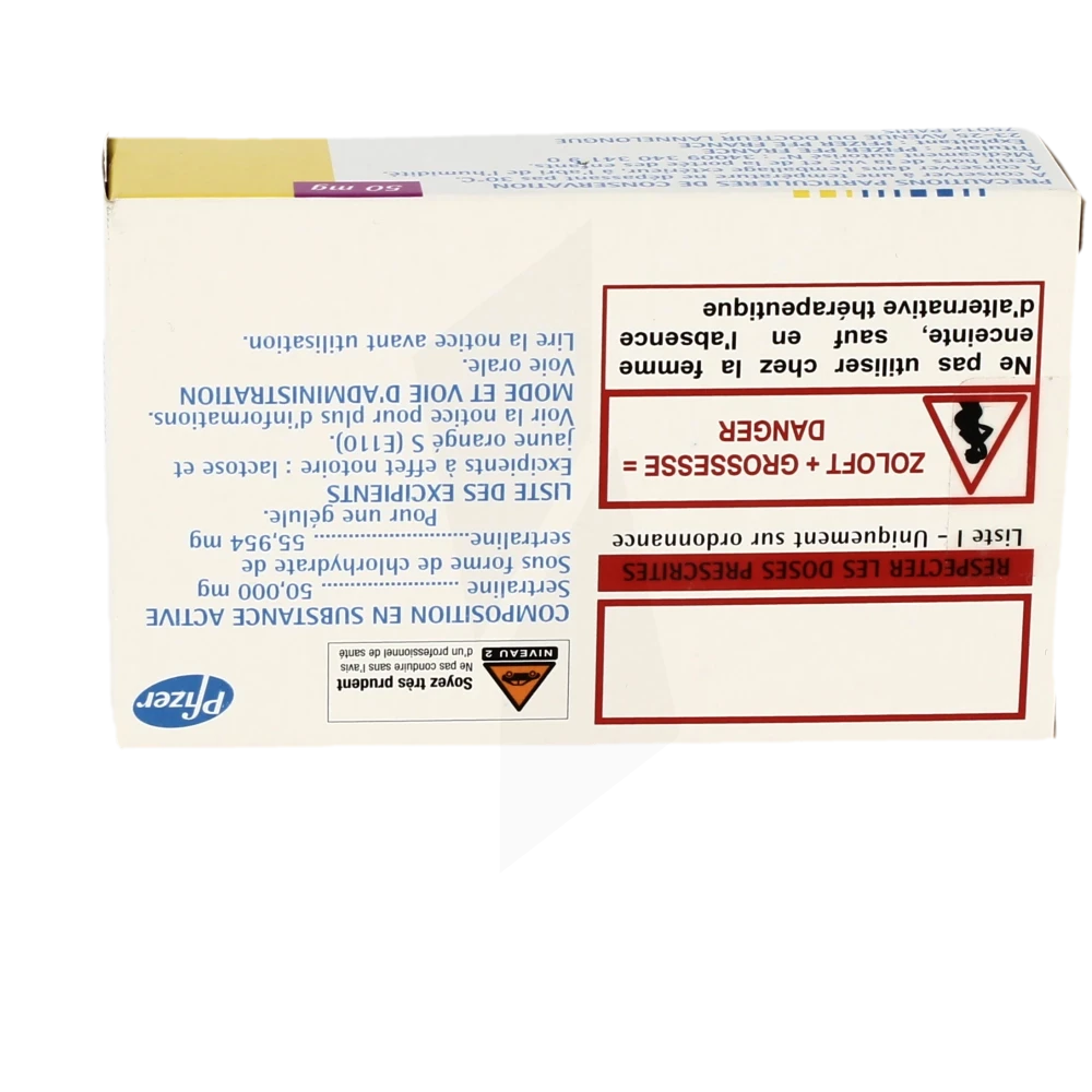 Prix sertraline 50 mg
