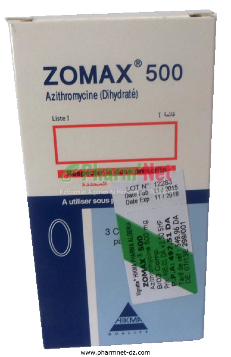 zithromax 250 prix