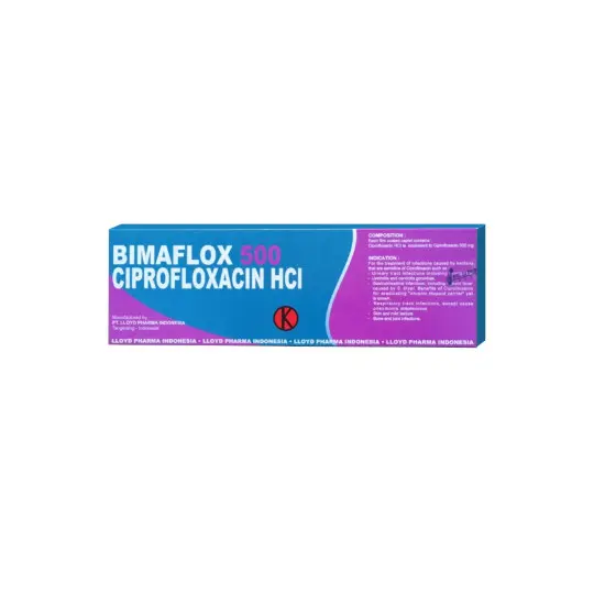 ciprofloxacin 500 mg 2x1