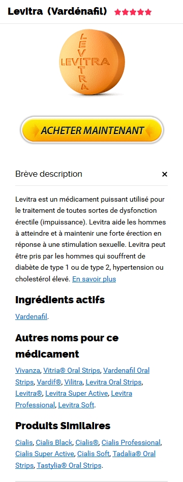 Acheter levitra generique en france