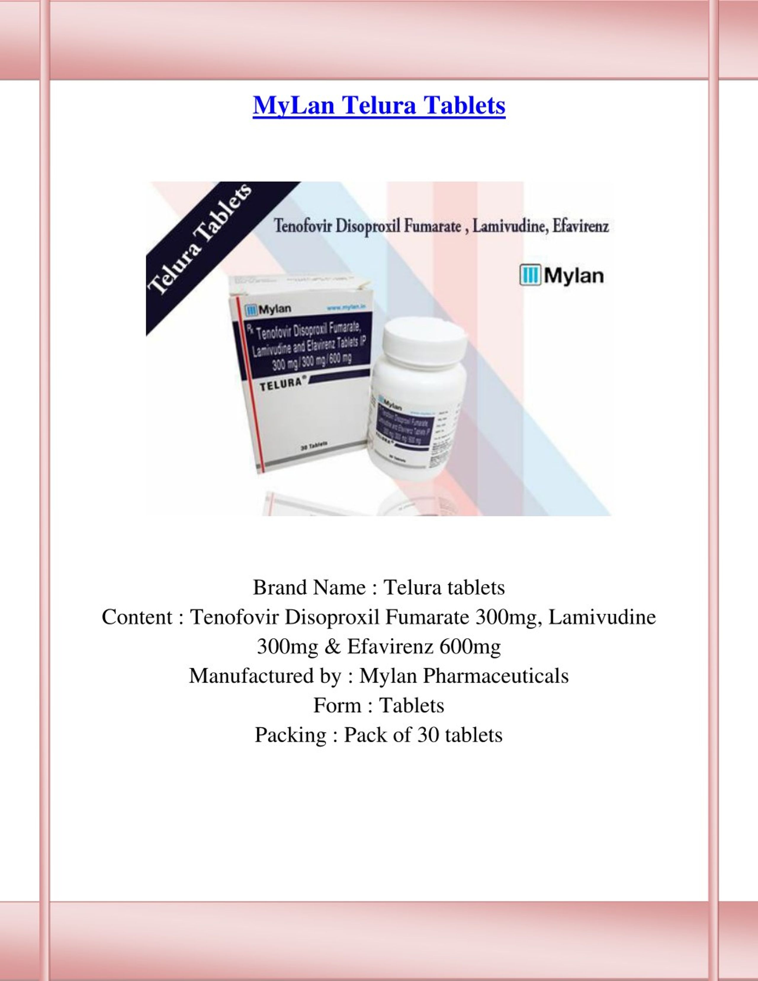 Ciprofloxacin Mylan 500mg