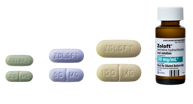 Zoloft Comprimé 25 Mg