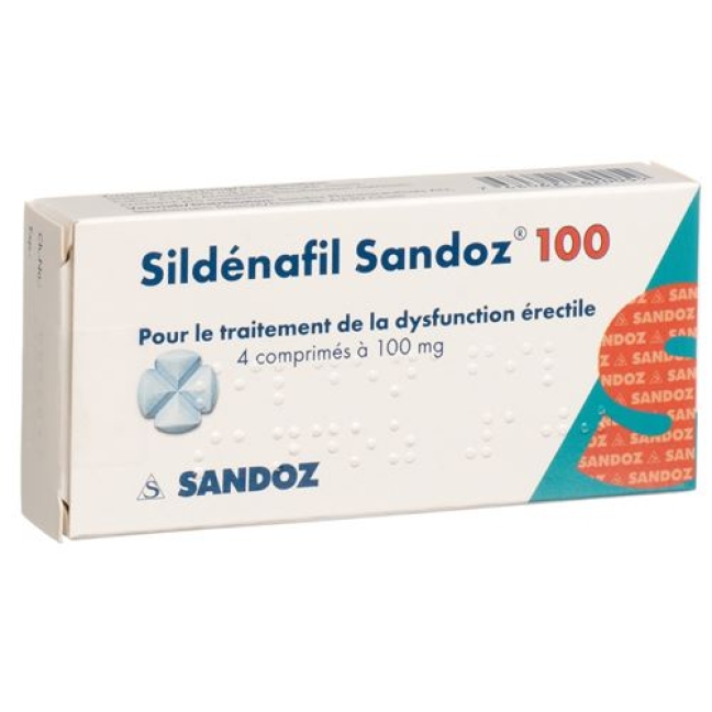 Sildénafil 100mg sandoz