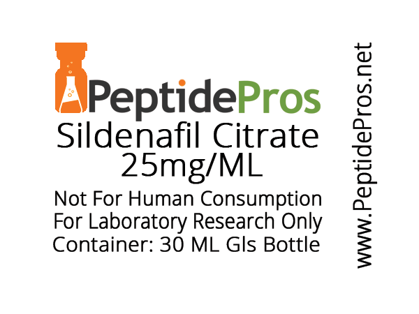 Sildenafil Citrate 25mg/ml @ 30ml