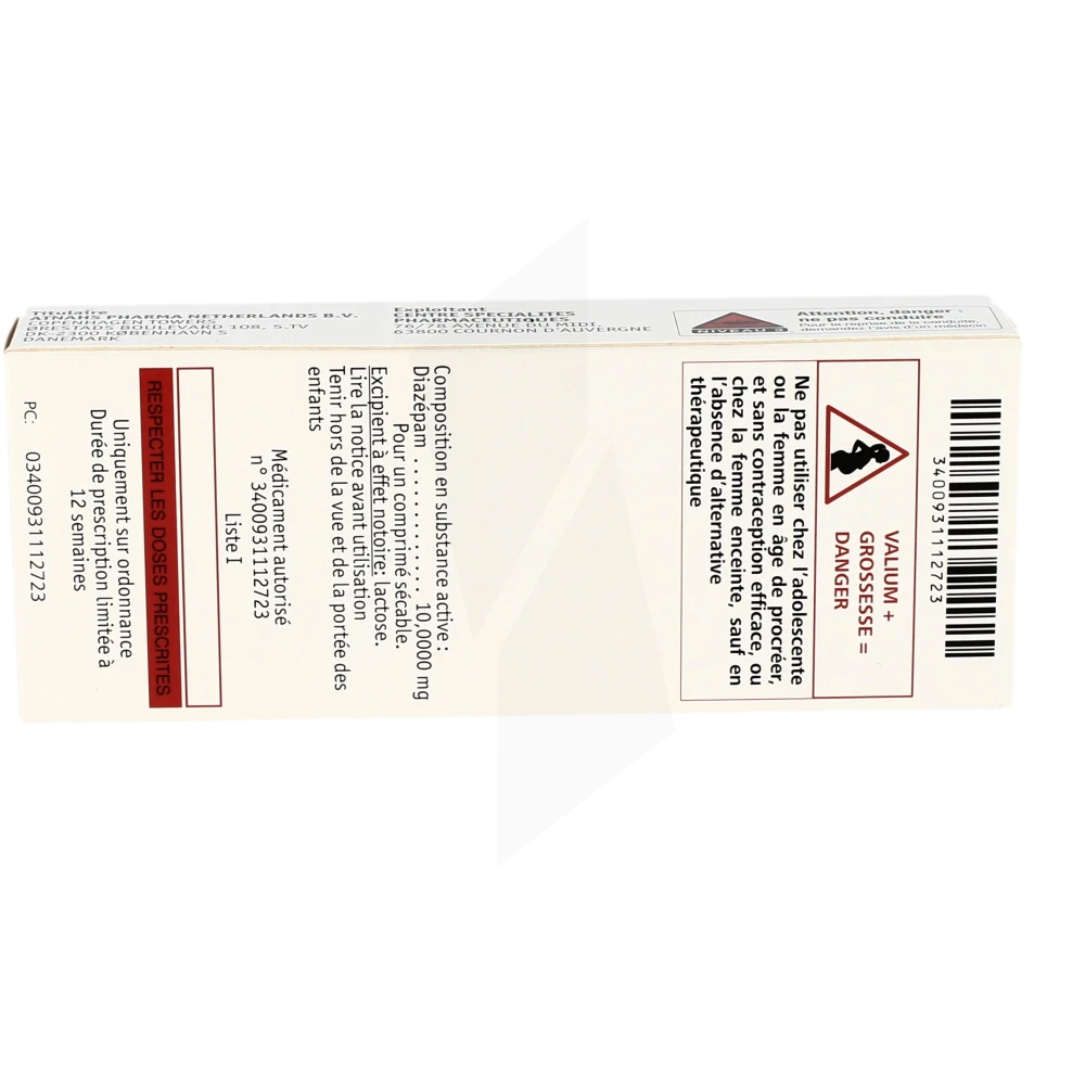 Achat Valium Belgique