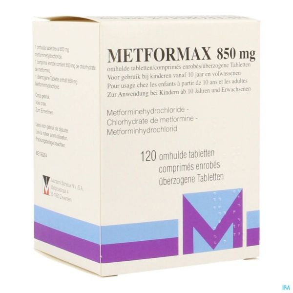 Acheter Metformine 850