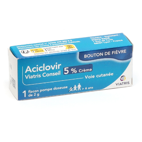 Aciclovir Comprime Prix