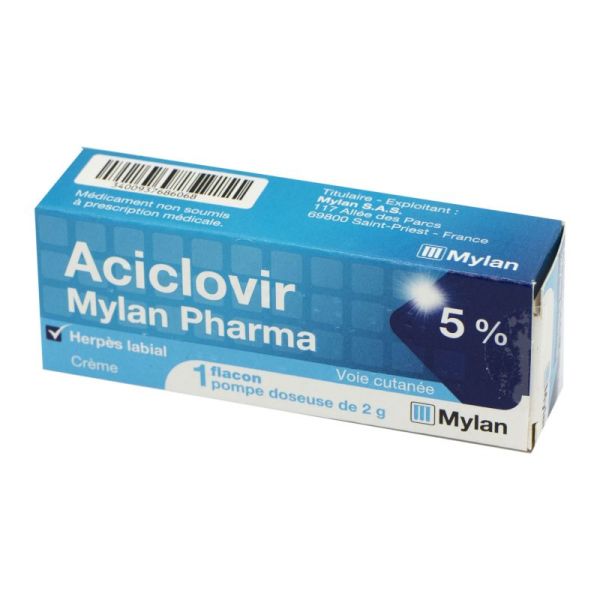 Aciclovir Creme Avec Ou Sans Ordonnance