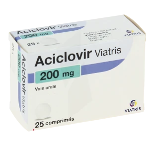 Aciclovir mylan sans ordonnance
