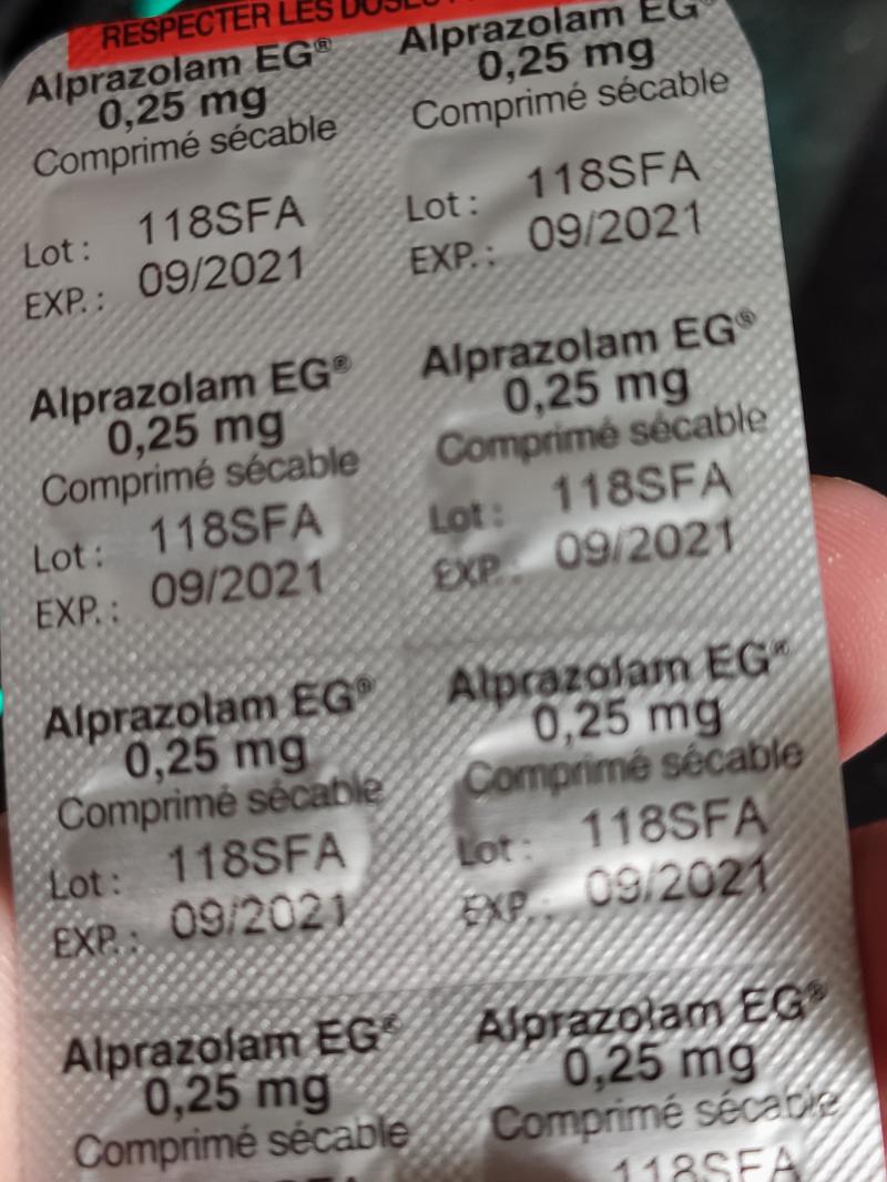 Alprazolam Eg Prix