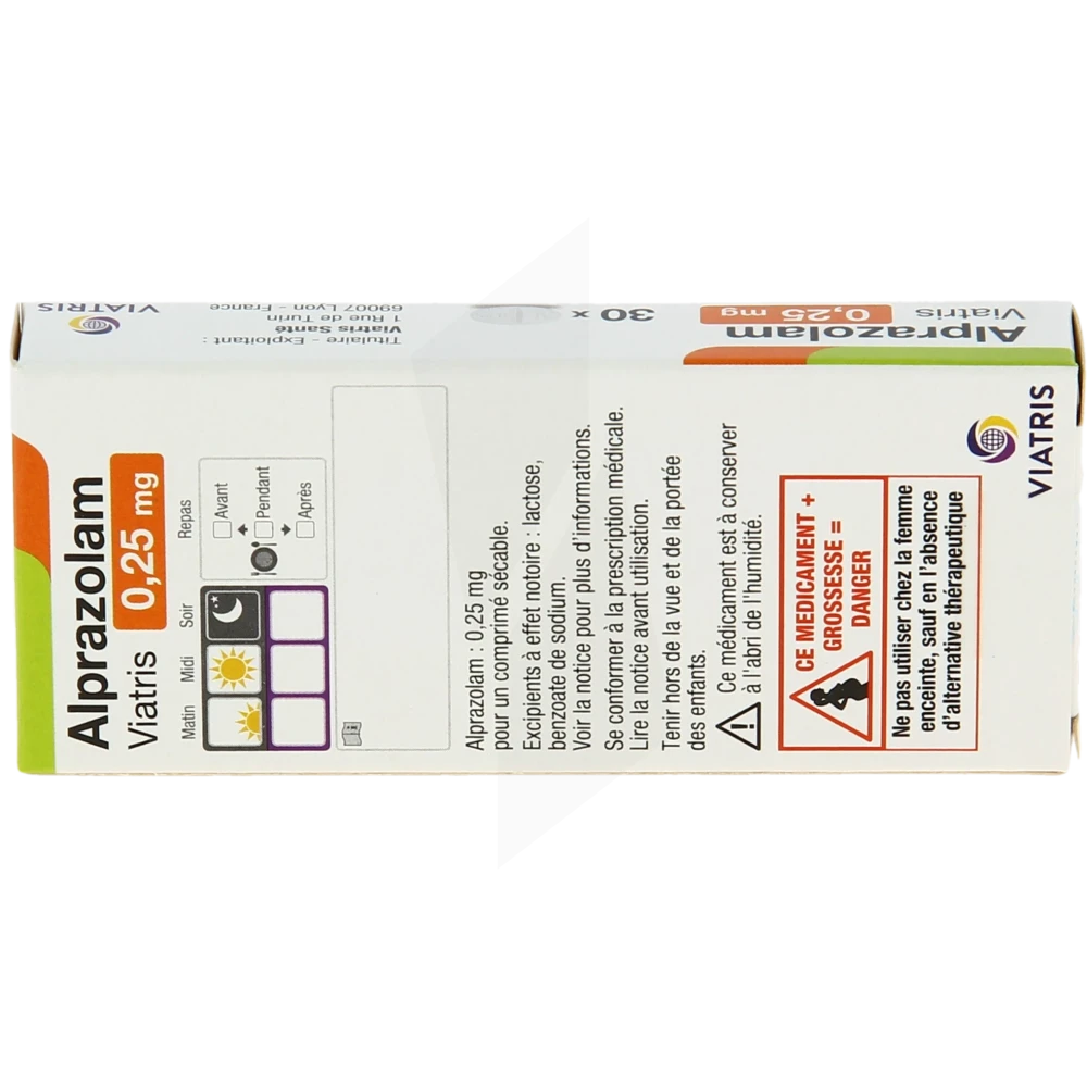 alprazolam nom generique